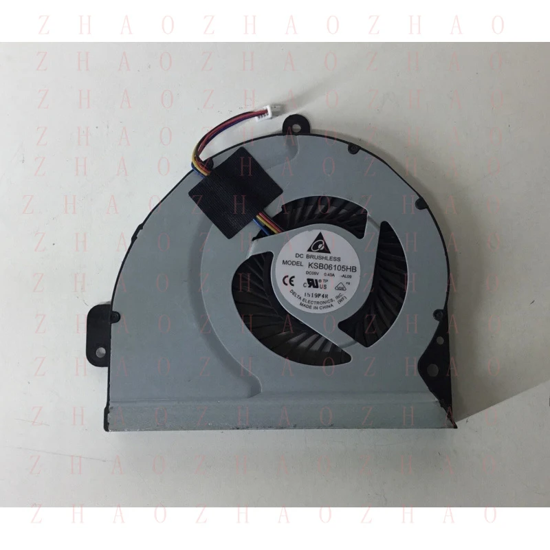 

Вентилятор охлаждения ЦПУ L+ для Delta Electronics, бесщеточный, модель KSB06105HB, DC05V 0.40A