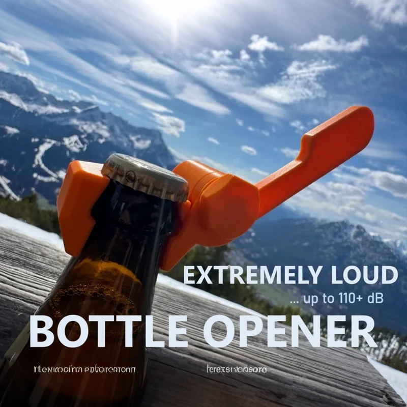 Bottle Cap Shooting Launcher Beer Opener Launcher Fun Beer Opener Novel Ejector Bottle Cap Removal Device Home Bar Party