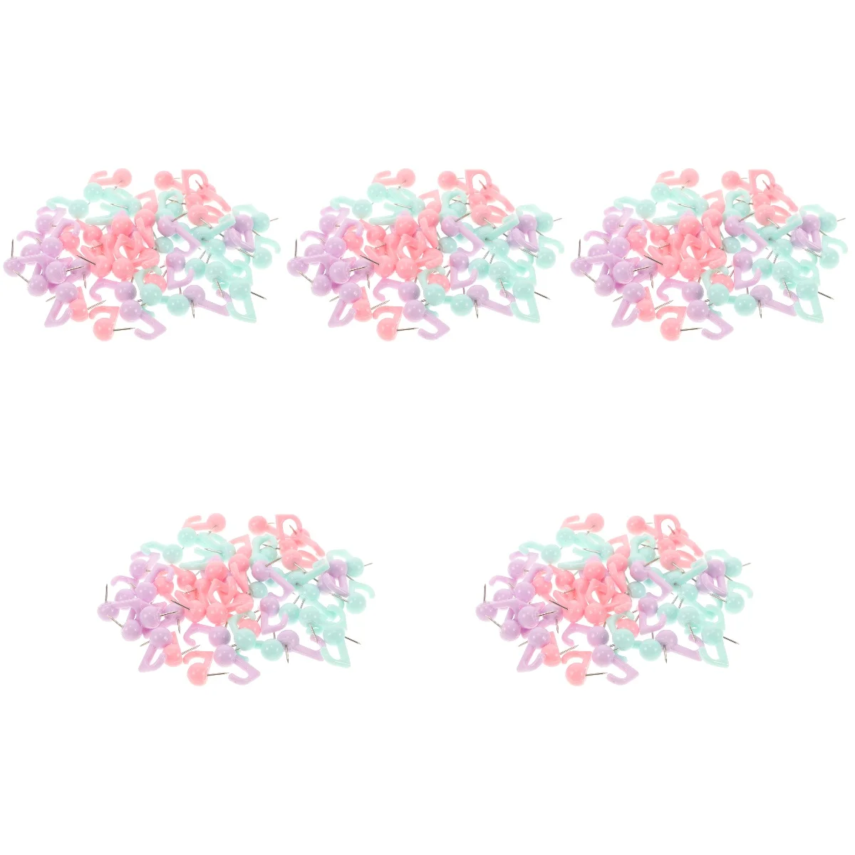 

5pcs 5 Pack Decorative Push Pin Bulletin Pushpins Board Picture Hooks Thumbtacks Cute for Cork Heavy Duty Home Supplies