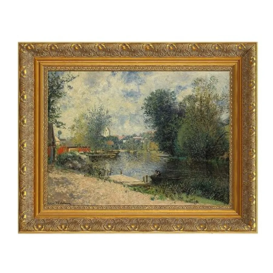 

DIY Wood Frame for 24x36 Canvas Paintings 2.4" Wide Antique Ornate Canvas Frames for Oil Painting Art Prints 24x36 Frame for Ho