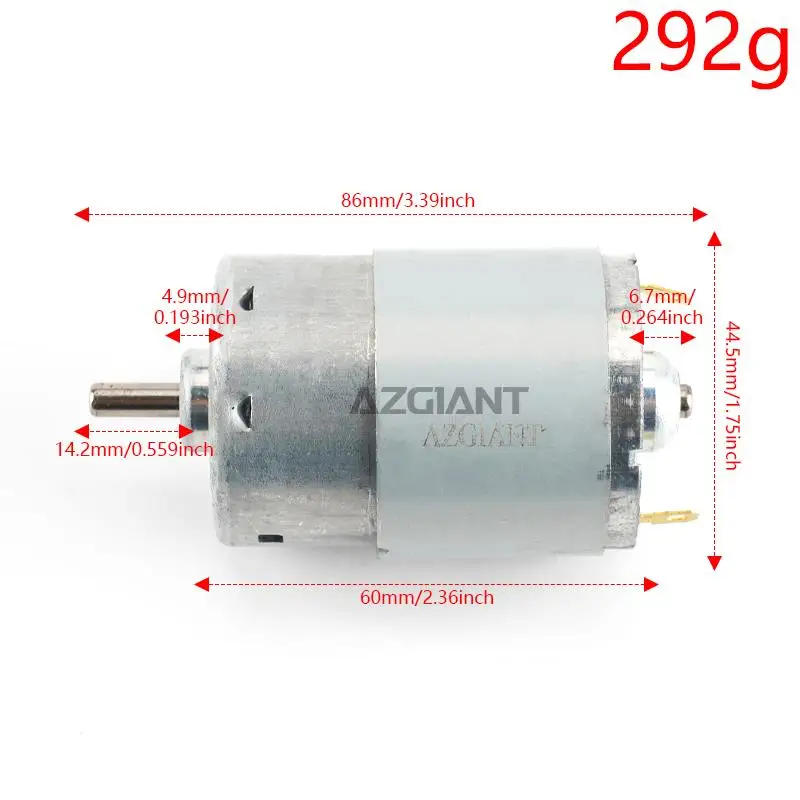 For MABUCHI TK-RS-755VC-4540 Mini Motor DC 6V~24V  Hair Dryer Motor Electric Toy Garden Tool RC Mode Car Accessories Widely Used