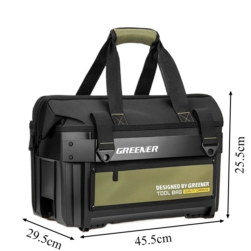 Electrician Tool Storage Bag Portable Durable Toolkit Waterproof Hardware Heavy Duty Tools Organizer Tool Kit With Quick Hanging
