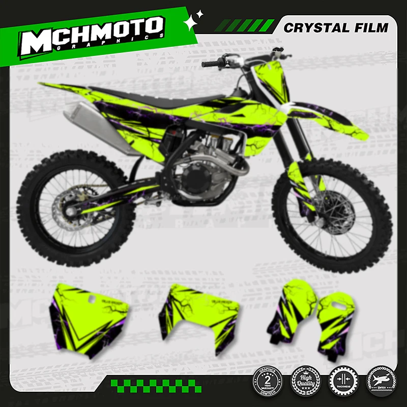 

MCHMFG Motorcycle Graphics Decals Sticker Kit DECO for Husqvarna TE FE150 200 250 300 350 400 450 2017 2018 -19 TC FC 16-18 010