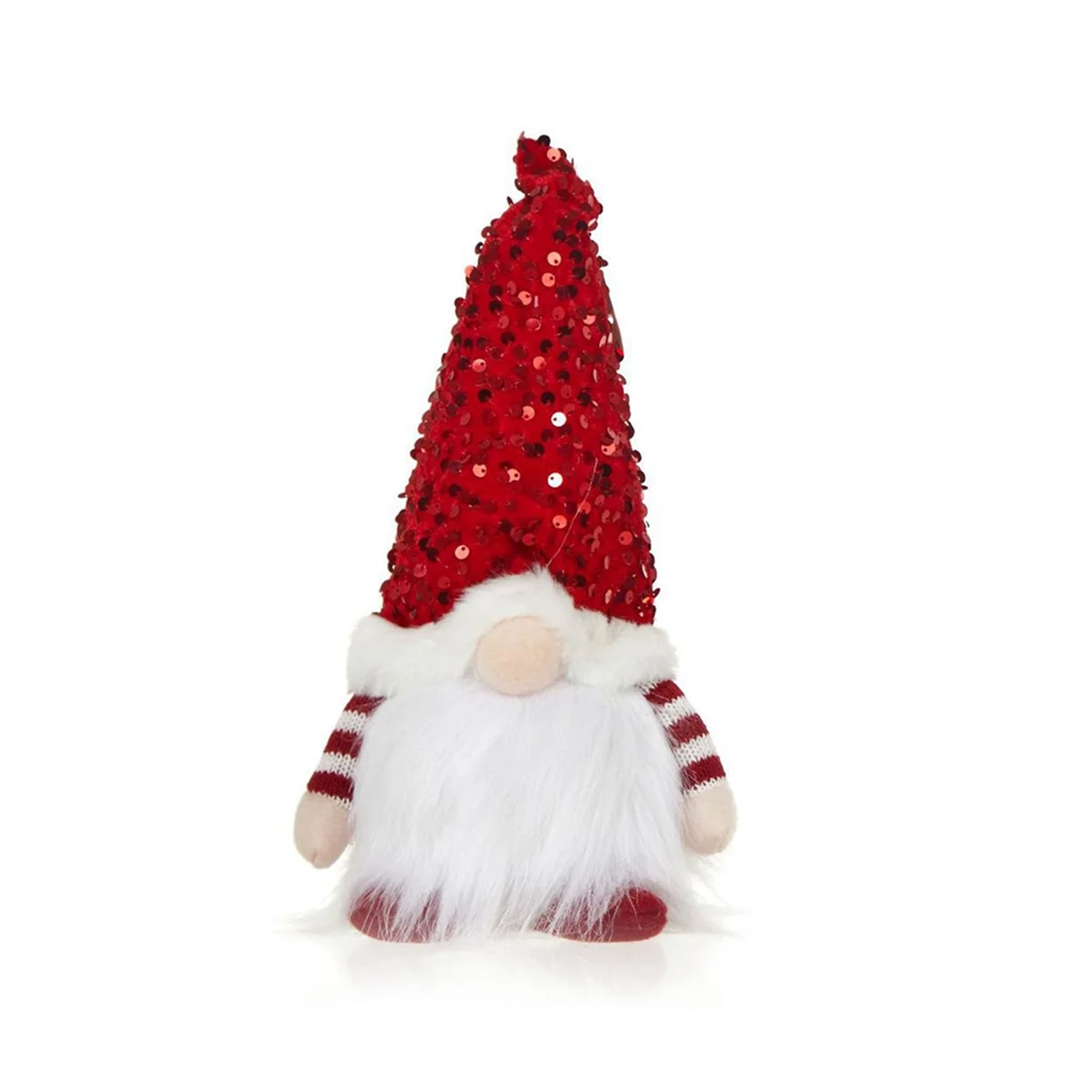 Gnomo elfo bambola natalizia a LED incandescente da 30 cm con decorazioni natalizie a luce LED per la casa Natale Navidad Nuovo