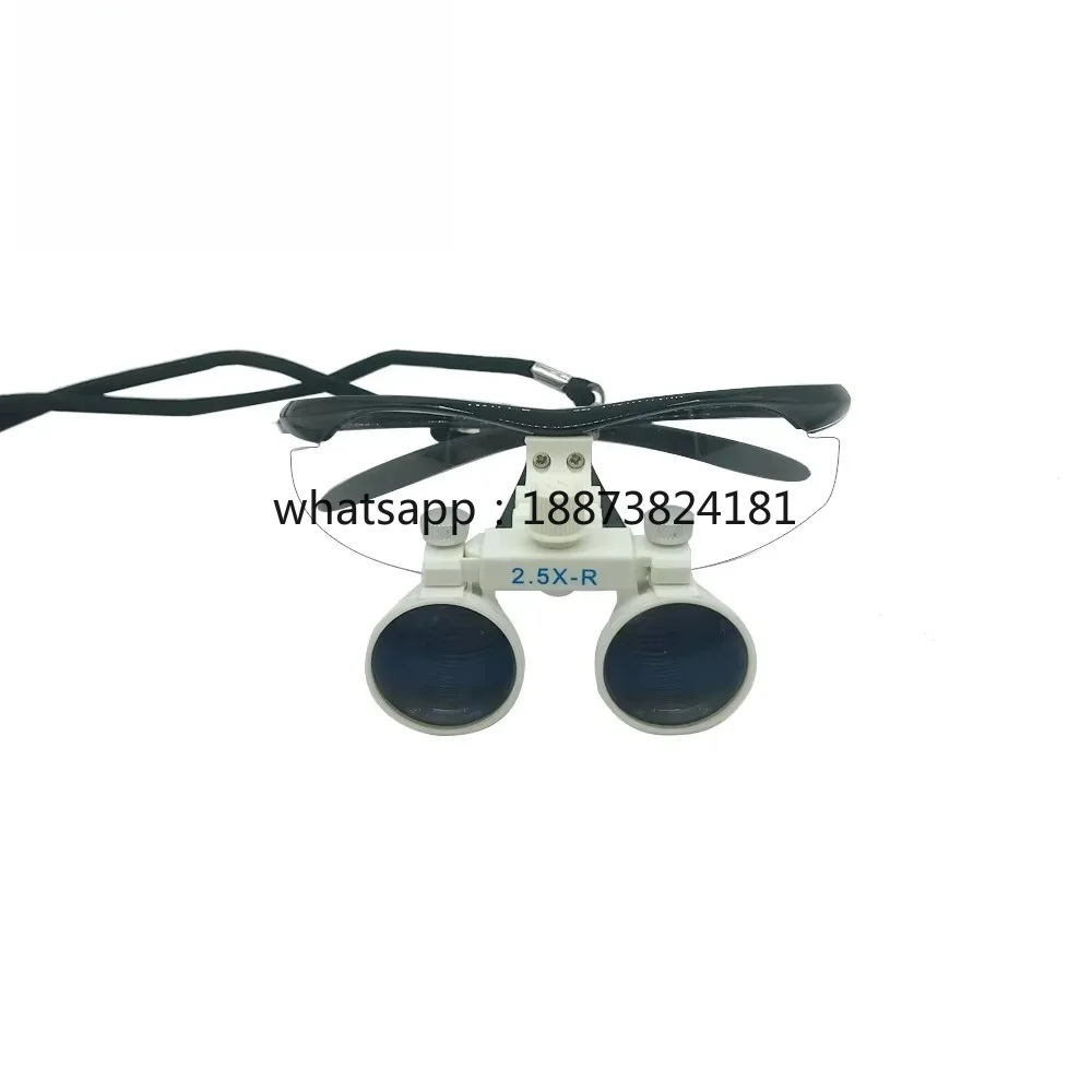 Plastic Surgery Teeth Magnifying Glasses Ophthalmic With Clip Exporters LED Medical Dental Surgical Headlight Loupes fast