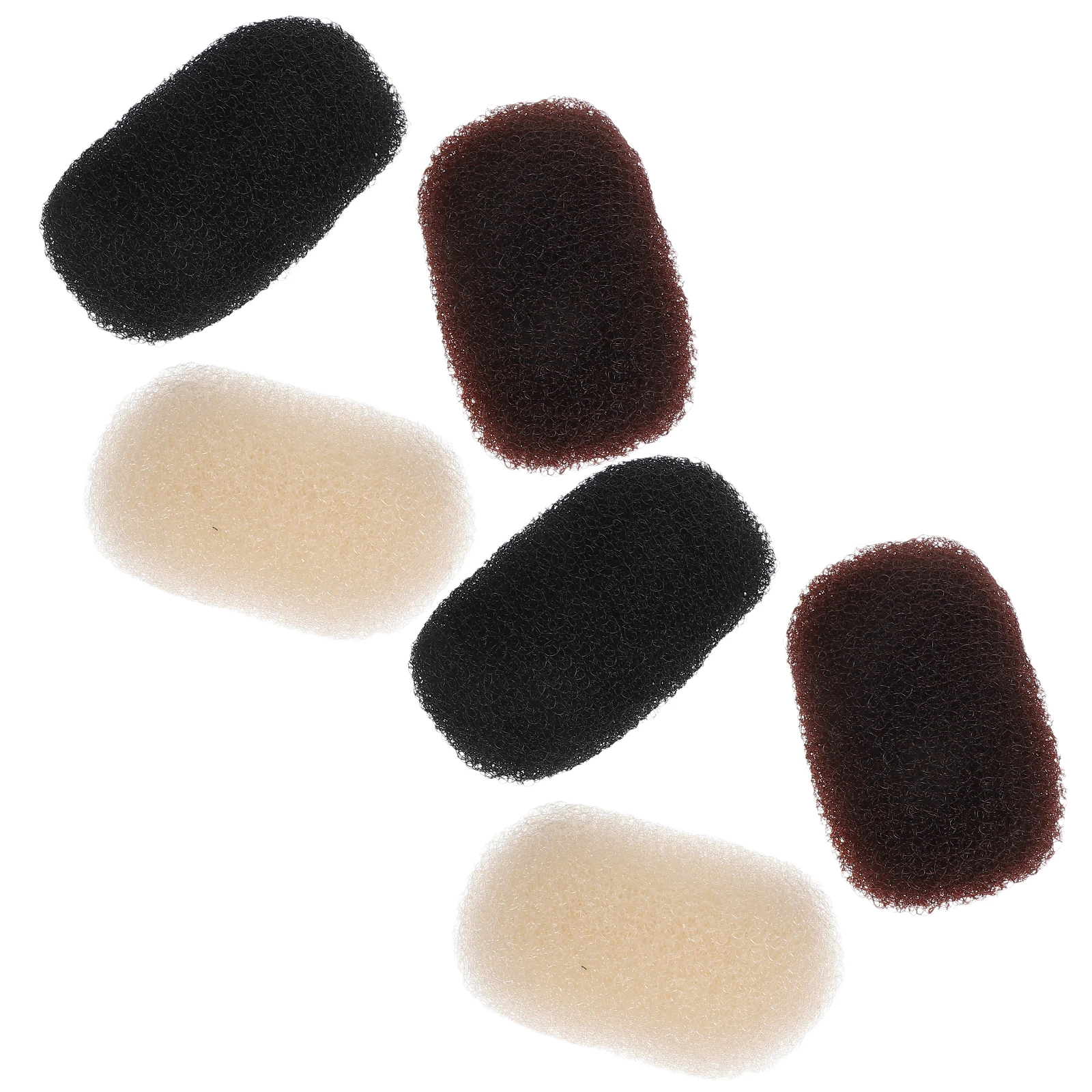 

6pcs Bump Up Clamps Headdress Accessories Volume Increase Women Styling Tools Padding Cushion Hidden Pads Durable Girl Clips