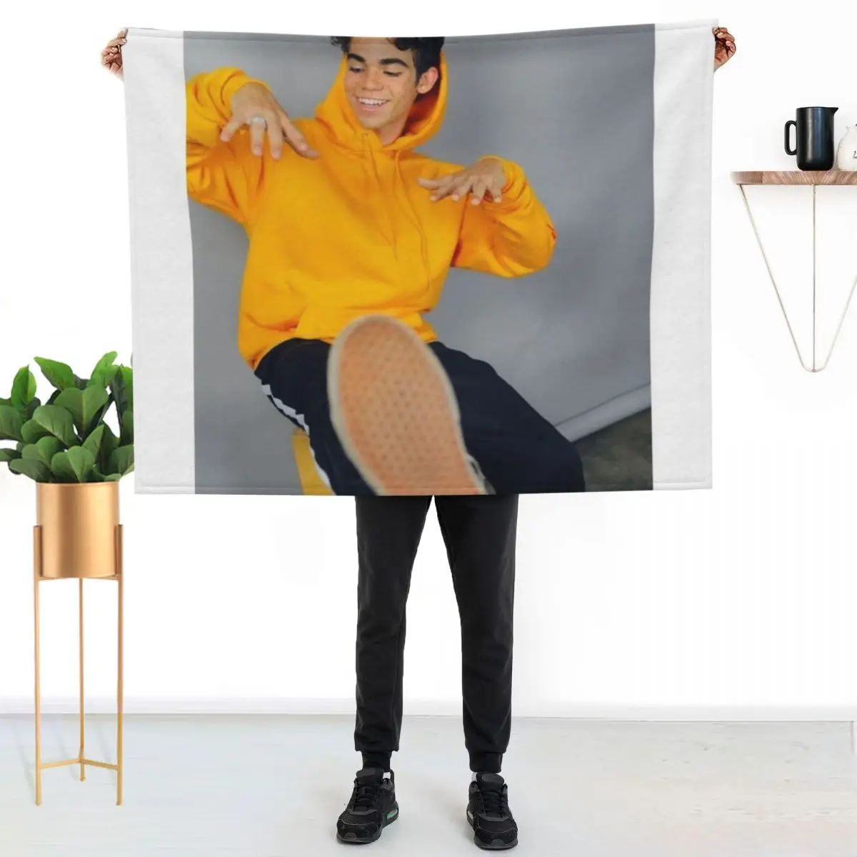 Cameron Boyce Throw Blanket Fashion Sofas Luxury Brand For Decorative Sofa Soft Plaid cosplay anime Large Blankets