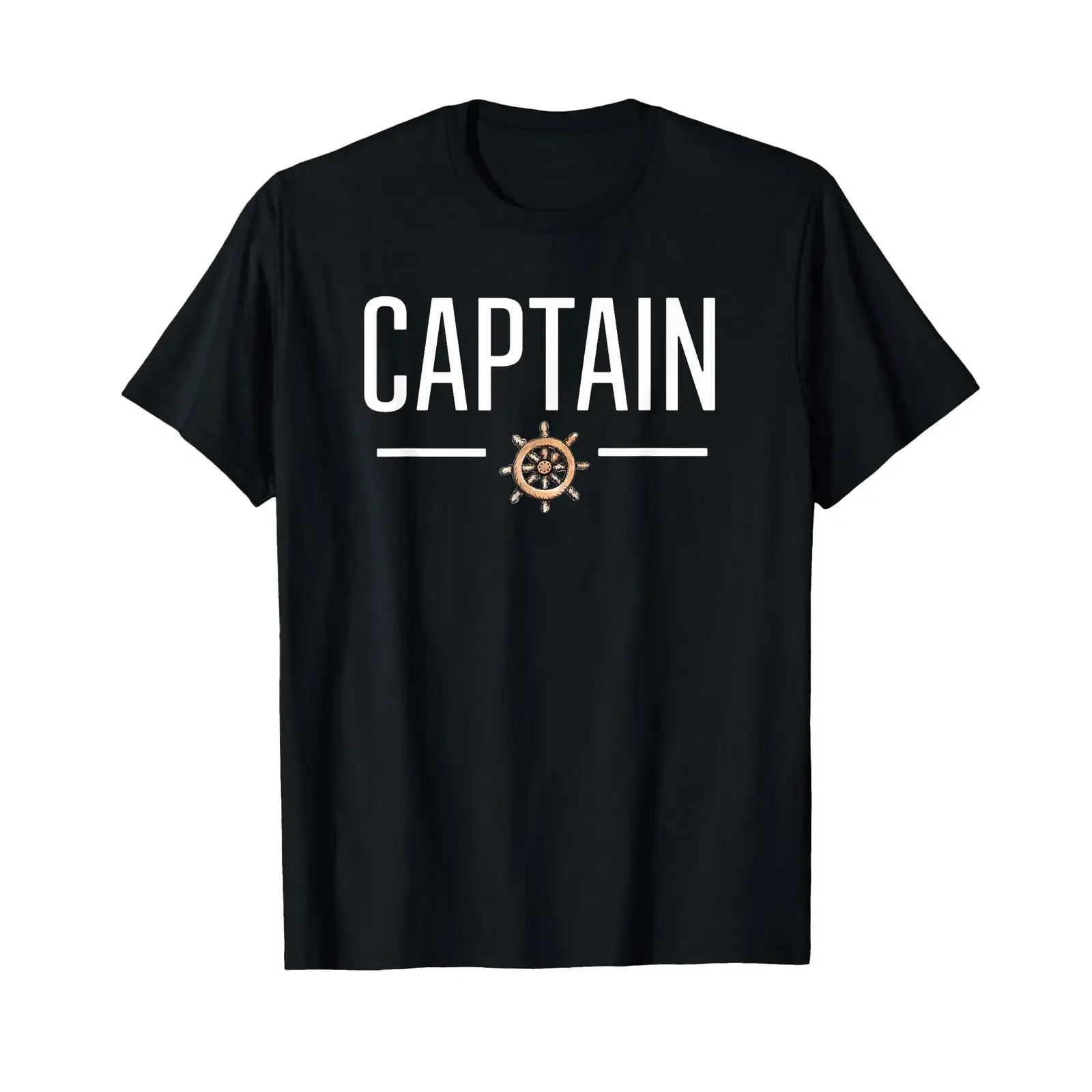 Captain T Shirt for Boat Lovers or First Mate vintage Washed Comfortable Unisex Soft Stretched homme Slightly Versatile graphic