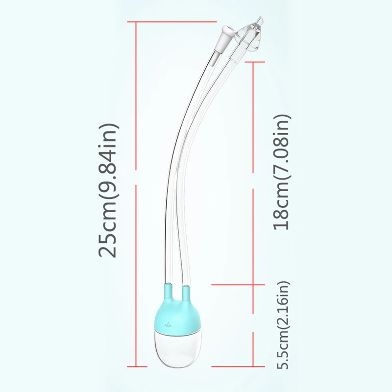 Convenient Baby Safely Nose Cleaner Vacuum Suction Nasal Mucus Runny Aspirator Inhale Kids Newborn Healthy Care Tools