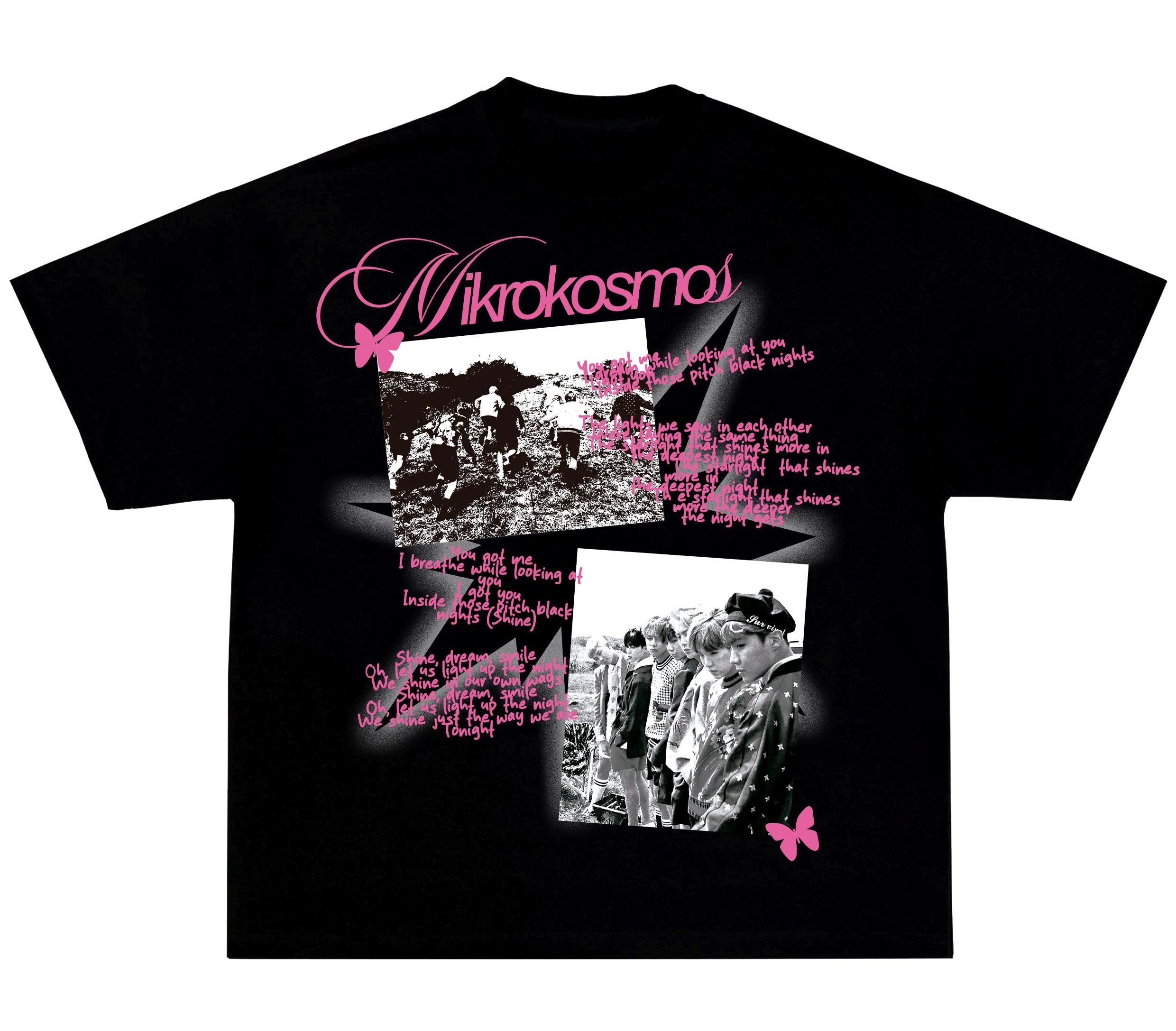 Camiseta inspirada en Kpop BTS Mikrokosmos Bangtan Merch para concierto, camiseta de verano 2026 para hombre y mujer, de algodón, estilo Y2K, oversize