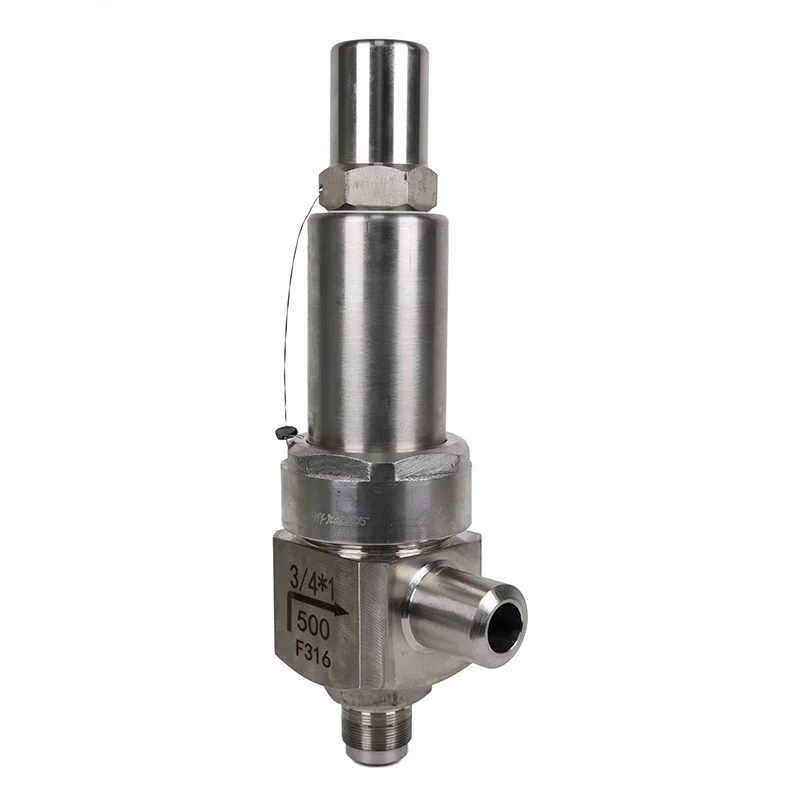 Quality Assured 1.4408  Safety Valve High Pressure SS316  Stainless Steel Safety Valve Steam Boiler Safety Valve