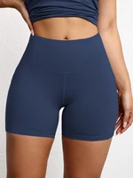 Women High Waist Pocket Yoga Sport Biker Shorts Leggings For Fitness Lift Hips Running Workout Yoga Pant 6