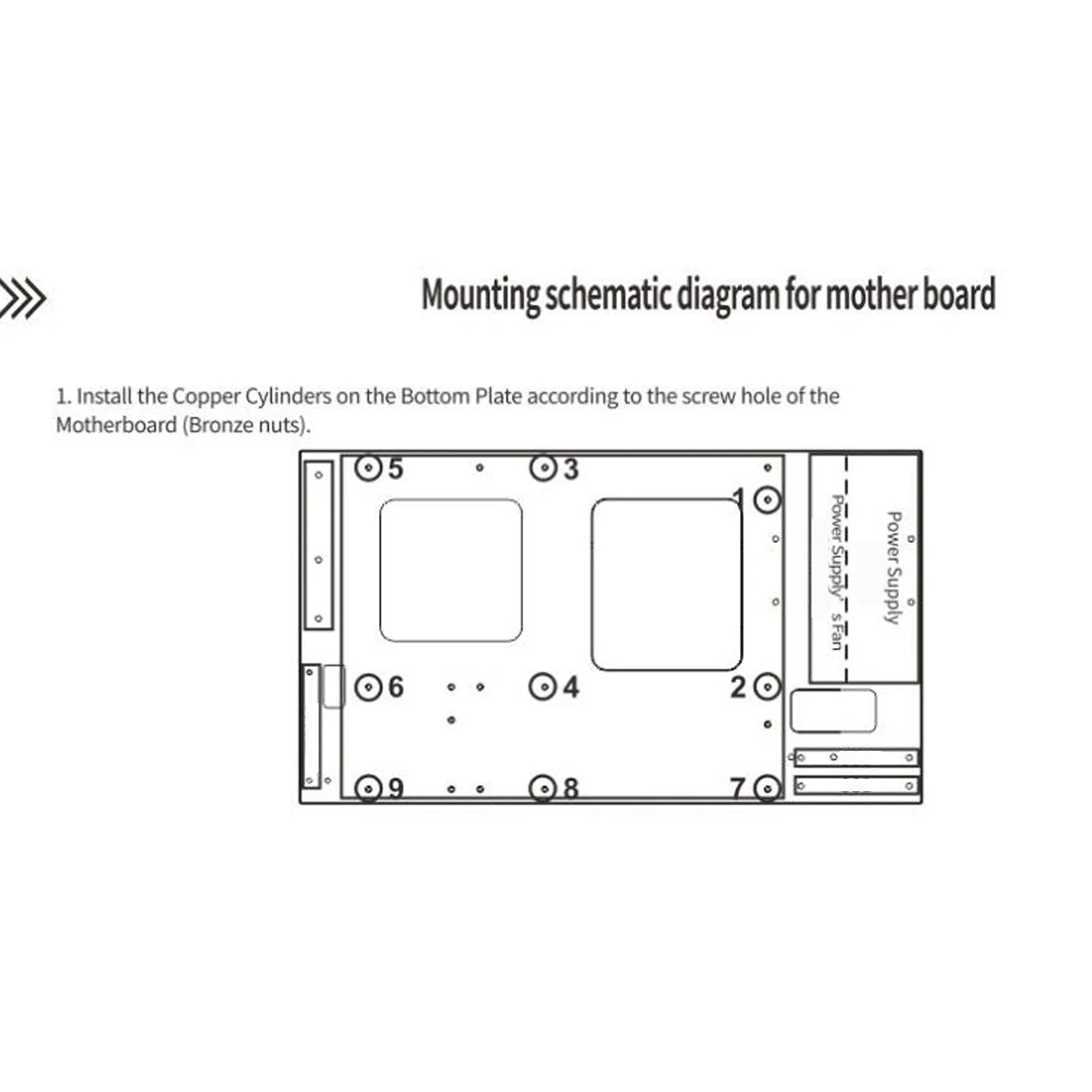 رف الكمبيوتر المفتوح يدعم X79 X99 اللوحة الرئيسية للخدمات المزدوجة لتقوم بها بنفسك أجهزة الكمبيوتر هيكل مفتوح للوحة الأم ATX M ATX ITX