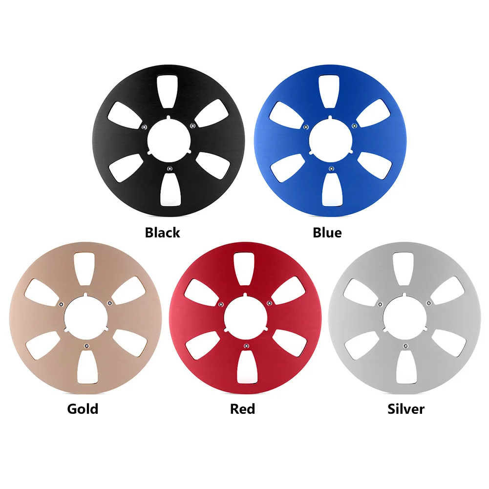 

10.5 Inch Recording Tape Reel Bending-resistance 6 Hole Tape Empty Plate Wear-resistant Replacement for Studer ReVox/TEAC/BASF