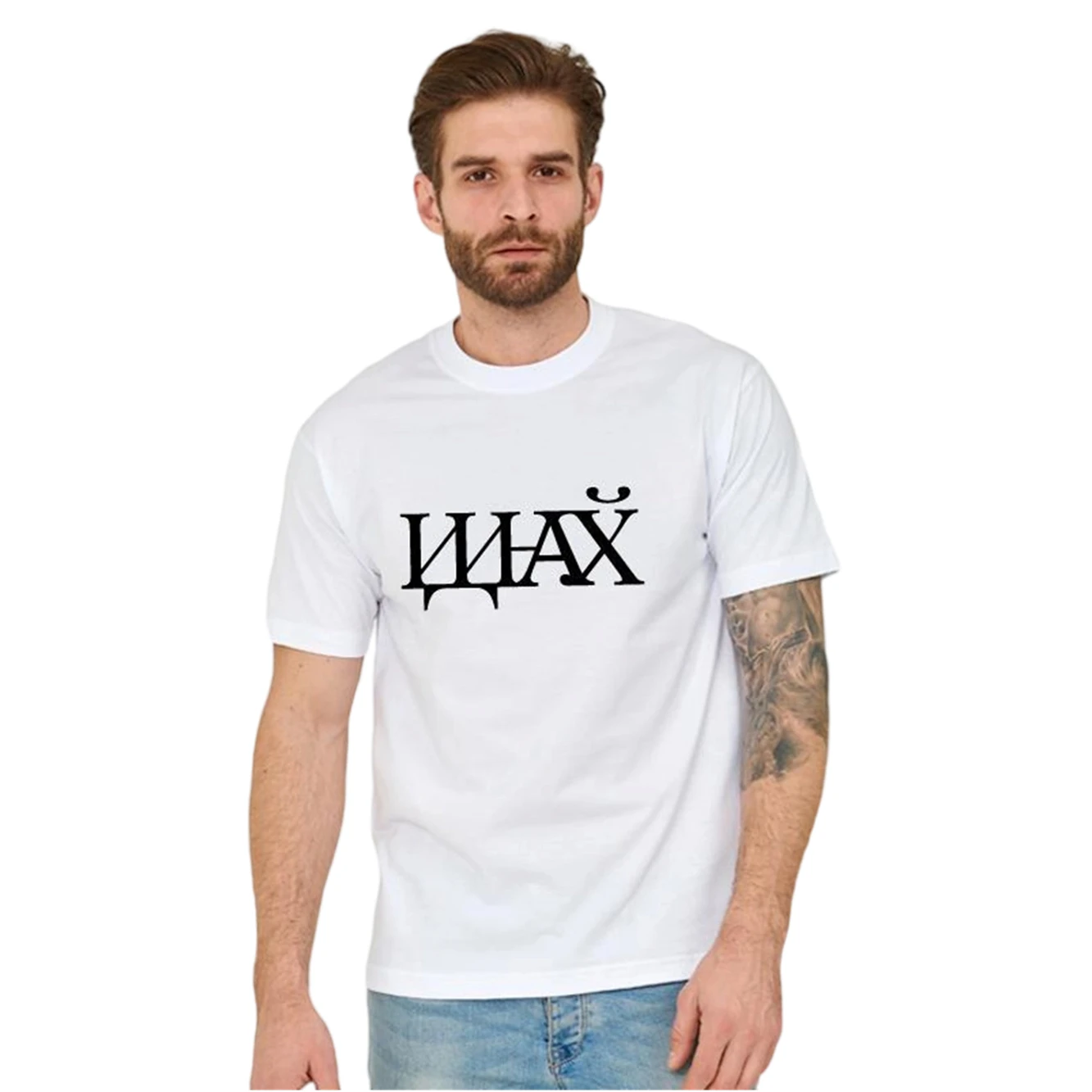 Porzingis Creative Letter Stitching Unisex T-shirt With Russian Inscription Fashion Black Casual O-neck Tees 100% Cotton