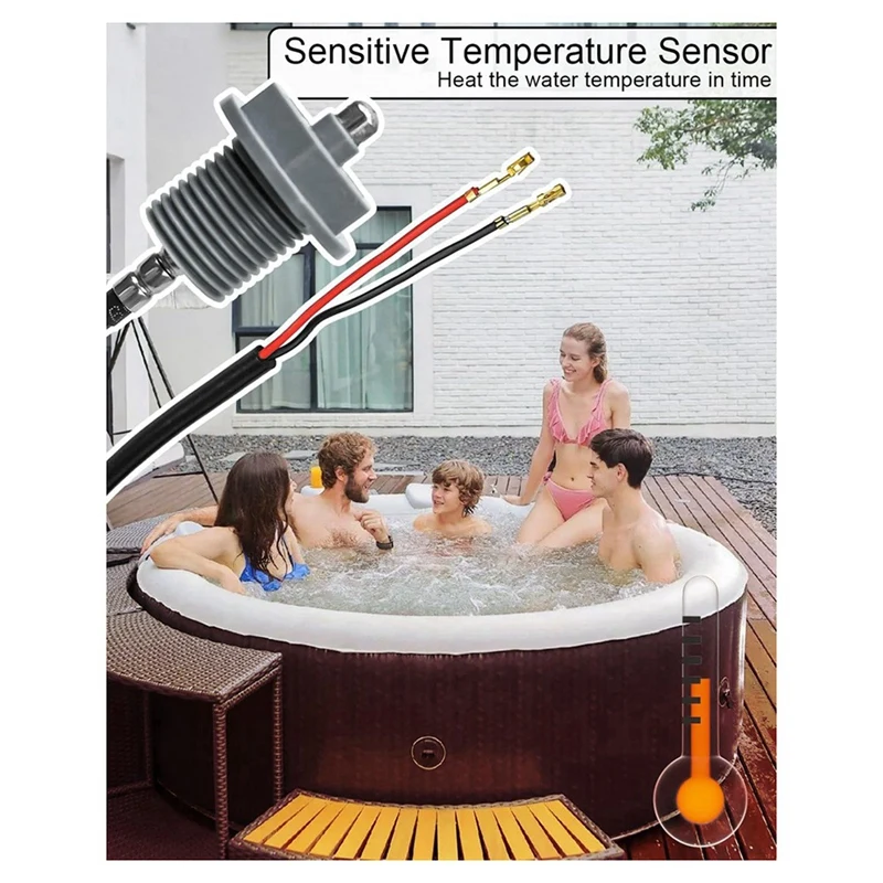 Temperature Sensor For Sundance Spa For Hot Tubs Temp Sensor Outdoor Pool Replacement 6600-167