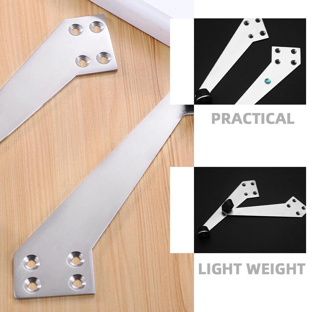 

Stainless Steel Door Shield Stop Holder Stoper Handles Anti-collision Bumper Stops Clip