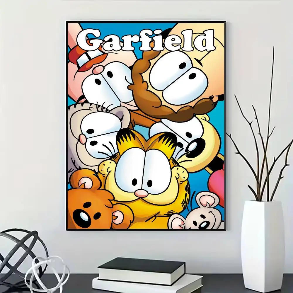 Cartoon G-Garfield Cute Poster for Modern Decor in Home Offices, Bedrooms, Living Rooms, Bathrooms, And General Home Decoration.