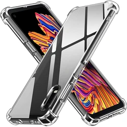 For Samsung Galaxy XCover 7 6 Pro 5 4 4S Case Airbag Clear Silicone TPU Back Case for Samsung Galaxy Xcover6 Pro Xcover 5 6 4 4S