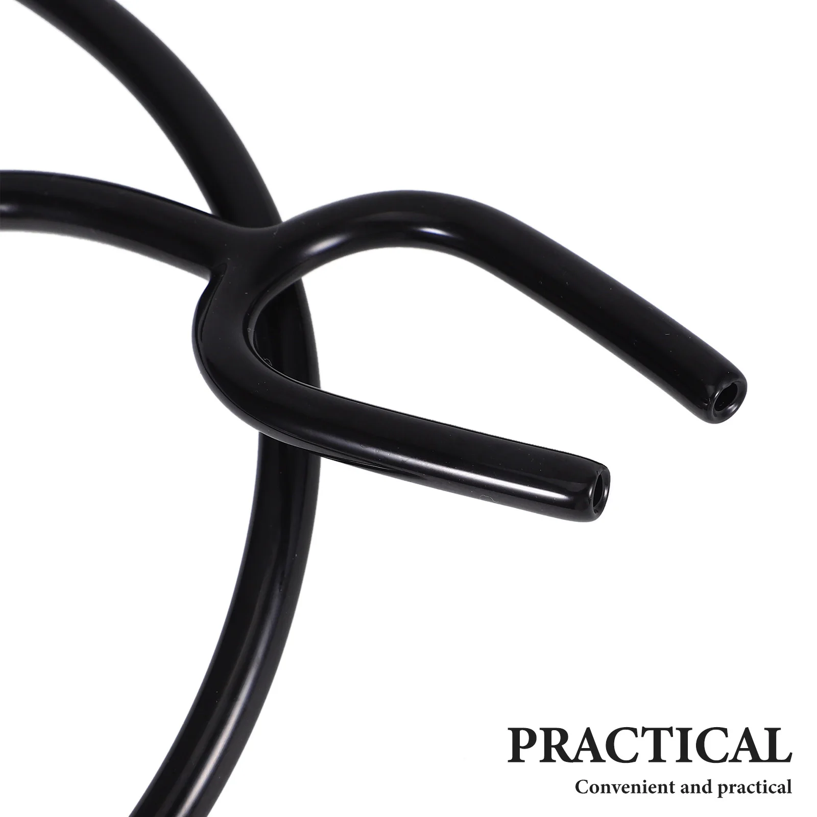 قطعتان من ملحقات سماعة الطبيب PVC أنابيب مرنة على شكل حرف Y لاستبدال ناقل الصوت الدقيق المتوافق مع معظم الأجهزة