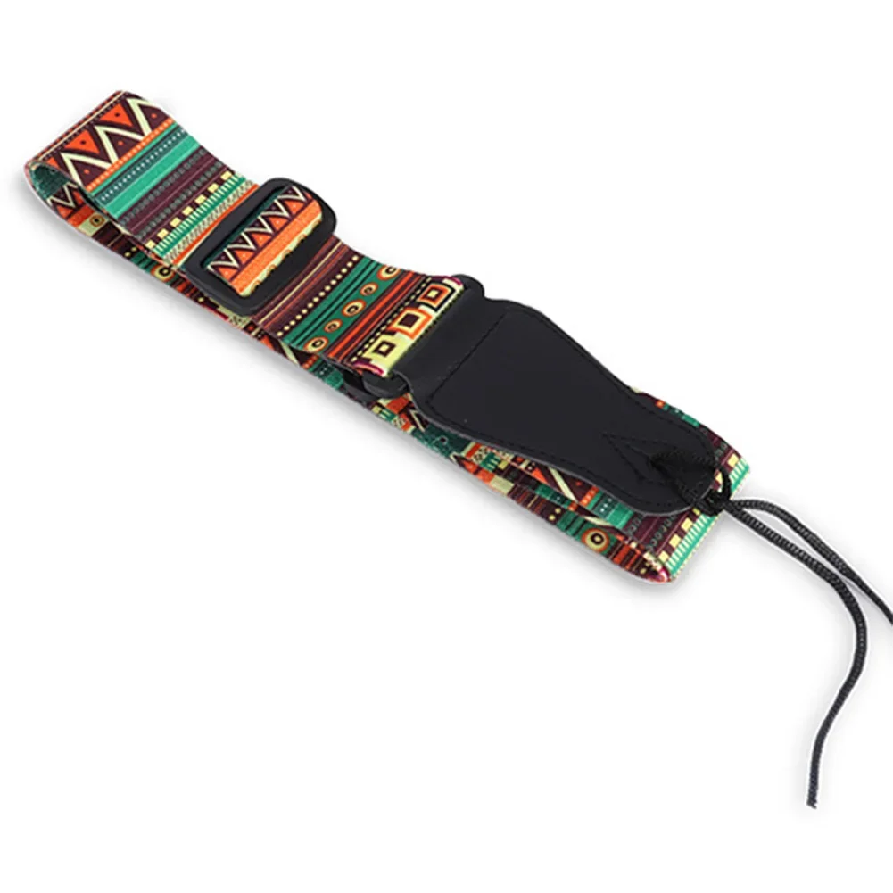 Belt Guitar Strap Adjustable Comfortable Multi-Color Nylon 90-145cm Length Electric Guitar For Acoustic Guitar