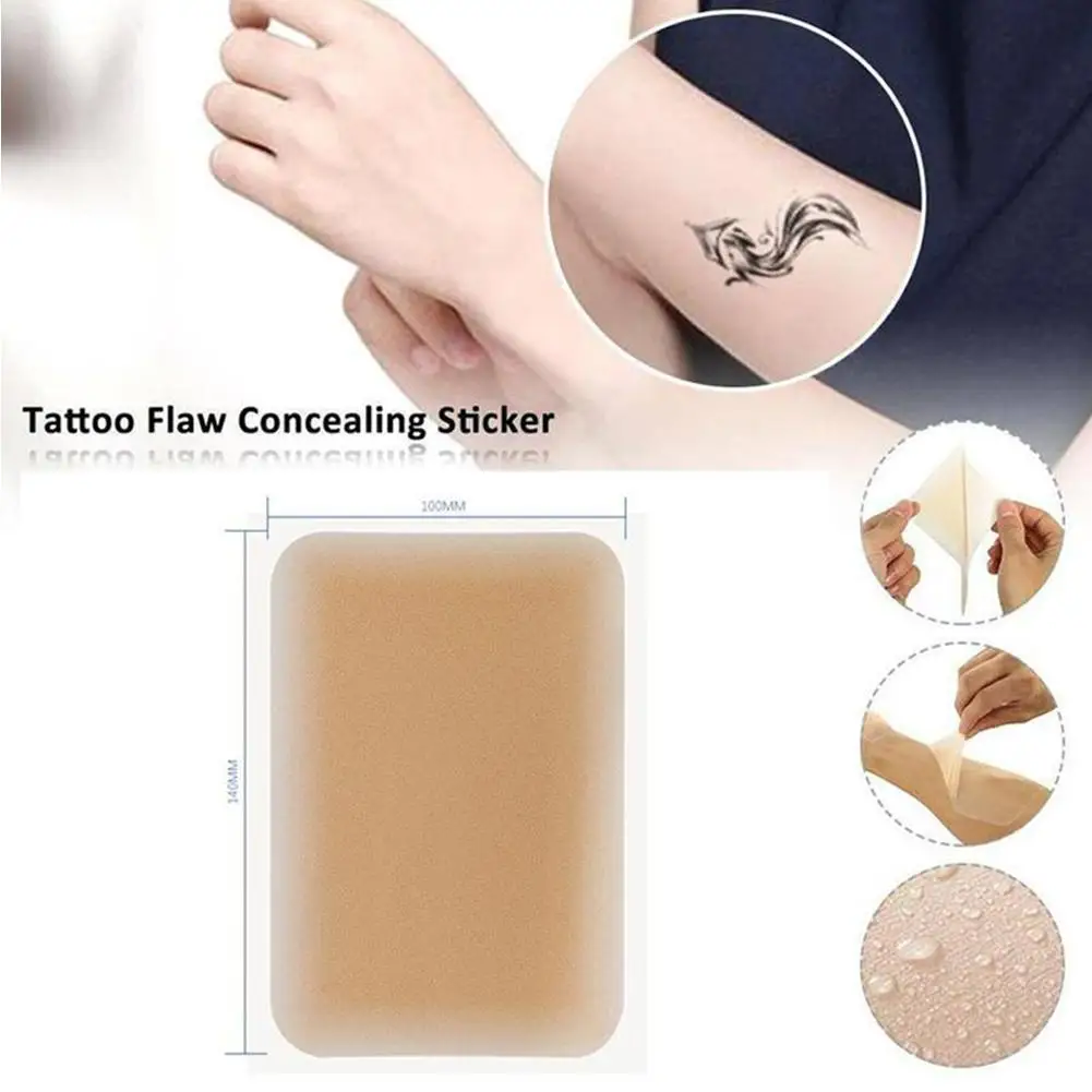 Novel Tattoo Concealer Sticker Scar Cover Concealing Corrector Waterproof Convenient Skin-Friendly Makeup Concealer Tape