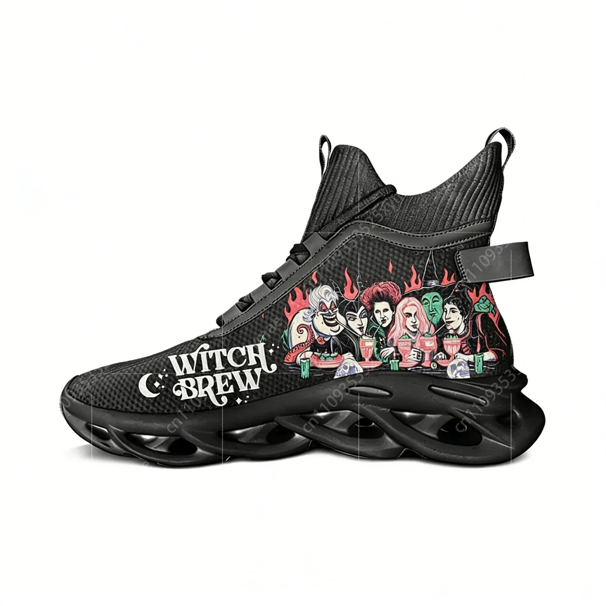 Witches Brew Coffee Black Magic High Top Flats Sneakers Men Women Hiking Sneakers Travel Mountaineering Shoes Running Shoes