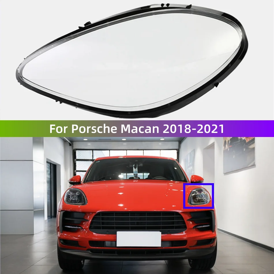 

Автомобильные аксессуары для Porsche Macan 2018 2019 2020 2021 Пылезащитная Крышка для фар замена оригинального абажура