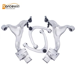 4pcs For Infiniti V37 Q50 Q70 Y51 EX35 EX37 G37 Q60 Front Suspension Car Control Arm 545004GE0A 545014GE0A 54524JL00C 54525JL00C