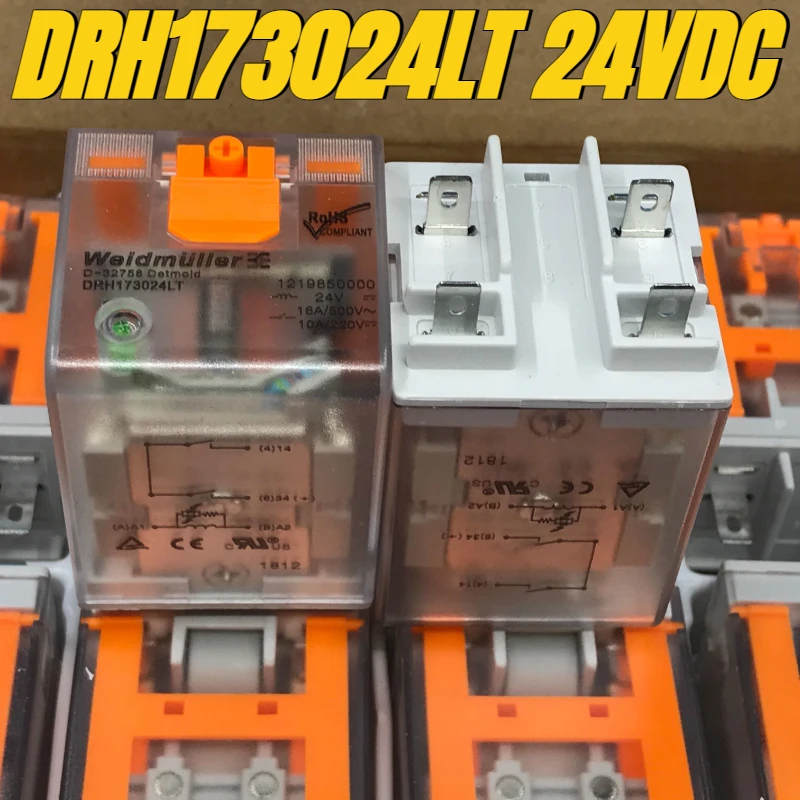 

（Brand New Original）1pcs/lot 100% original genuine relay:DRH173024LT 24VDC 1219850000 Intermediate relay