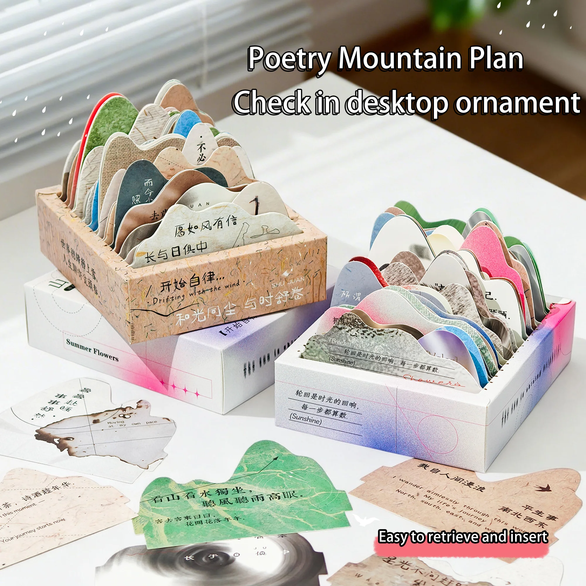 

Многофункциональный календарь для самодисциплины 2-в-1: для отметок и заметок, высокоэстетичный, креативный, художественный настольный декор, открытка-сувенир в подарок друзьям