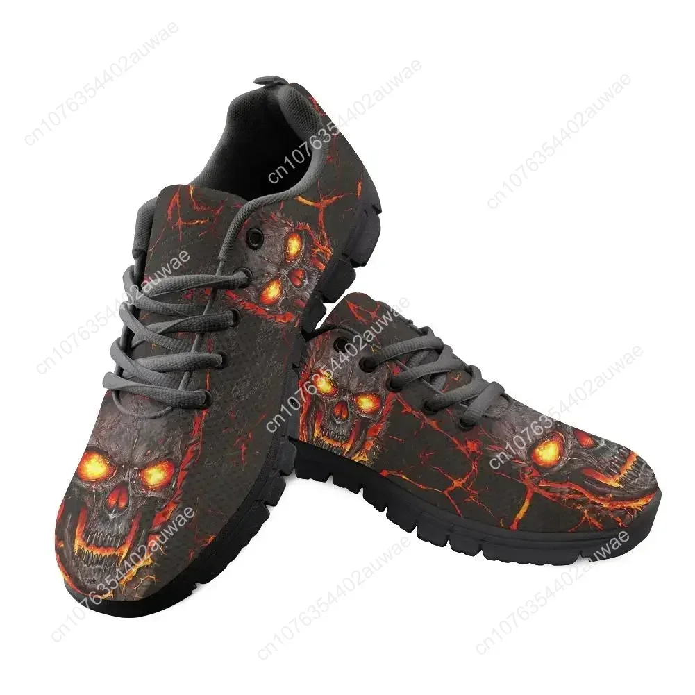 Skull Lava scarpe da donna Summer Mesh scarpe basse traspiranti adulti Walking Sneakers leggere scarpe da ginnastica Zapatillas - view 2