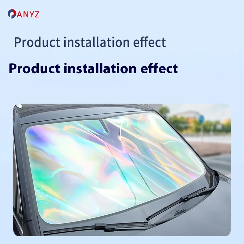 For Toyota RAV4 2019-2024 Car Windshield Sun Shade Covers Visors Auto Front Window Sunscreen Parasol Coche Sunshade Accessories view 2