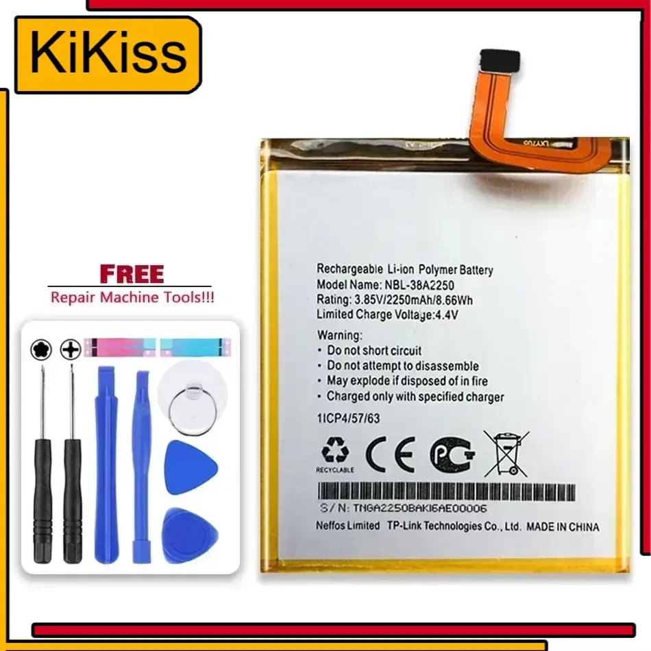 

NBL-38A2250 Сменный аккумулятор 2250 мАч для мобильного телефона TP-link Neffos X1 32 ГБ