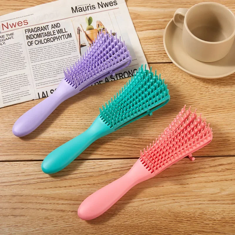 

Curly Hair Brush Hair Styling Tool Fluffy Scalp Massage Comb Multi-function Octopus Comb Hairstyle Smooth Hair Ribs Suitable