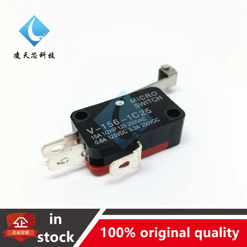 

10PCS V-15-1C25 V-152-1C25 V-153-1C25 V-155-1C25 V-156-1C25 Travel Switch Limit Switch Microswitch New Original