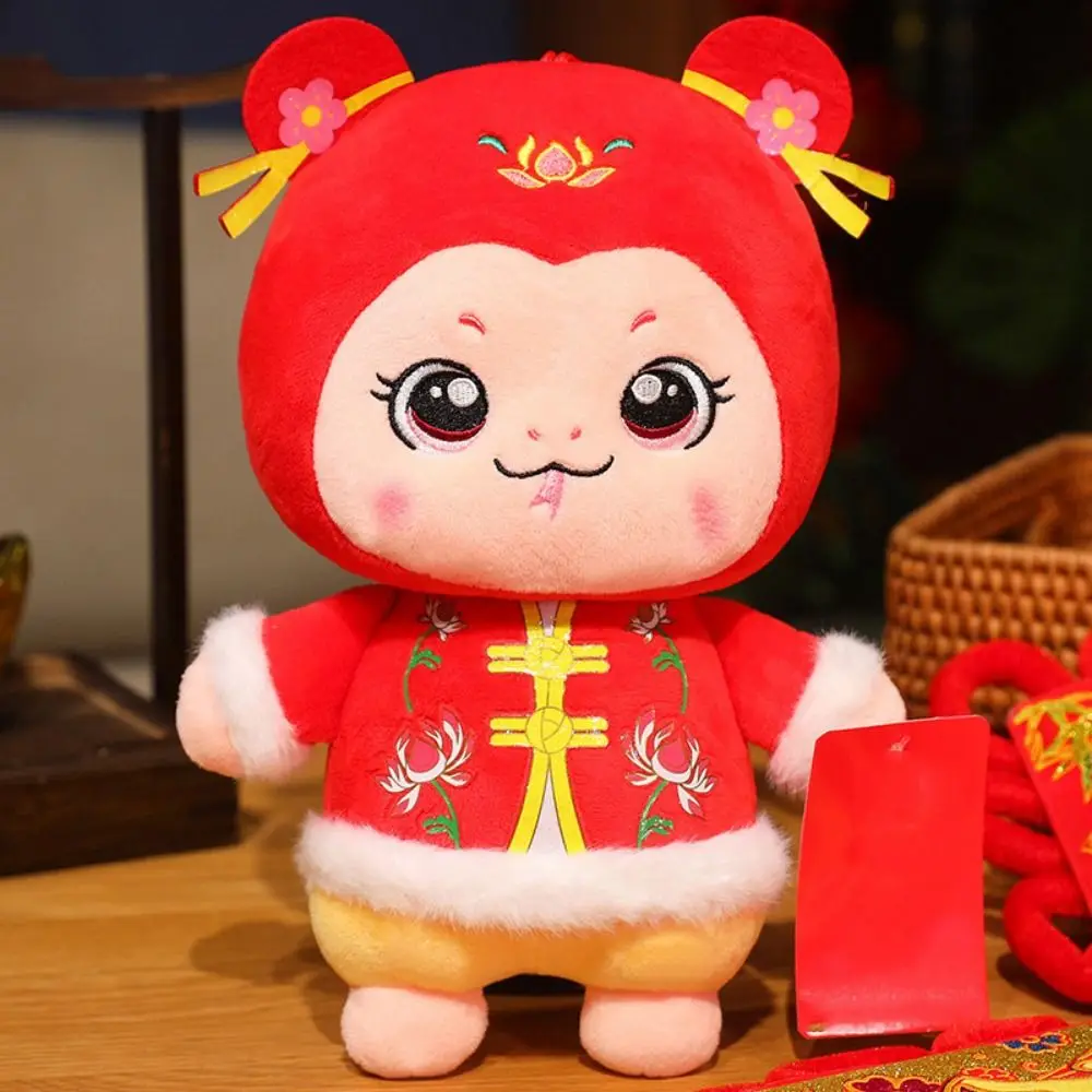 

Мягкая игрушка-змея 15/25/30 см, талисман Года Змеи в костюме Тан, милый плюшевый змей-талисман, мультяшная мягкая змея, подарки на Новый год