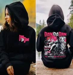 Dandadan Okarun Hoodies Merch Pullovers Women Men Fashion Casual Long Sleeve Sweatshirts