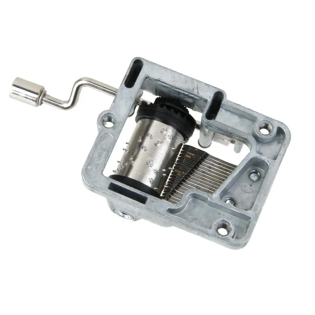 Musical Mechanism Movement Music Hand Crank -Choice of 11 Note