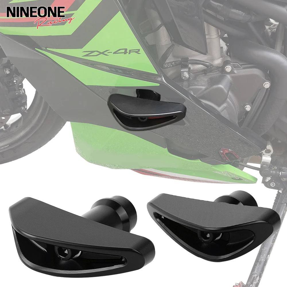 

For KAWASAKI Ninja ZX4R SE ZX4RR ZX25R 2021-2024 Frame Slider Kit Frame Sliders Pro Shield Crash Skid Pad Guard Protection