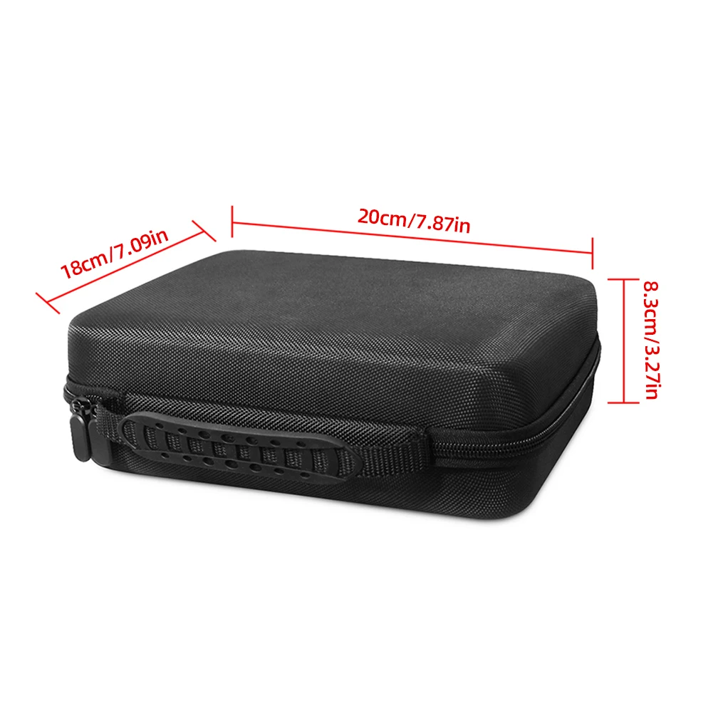 Dual Controllers Carrying Bag For Sony PS4 PS5 Gamepad Nylon Storage Case Shockproof Protective Handbag For Switch Pro/ Xbox