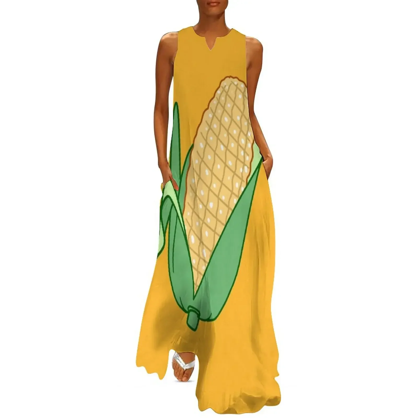 

Corn Long Dress Clothing female birthday dresses for women evening dress women Dress