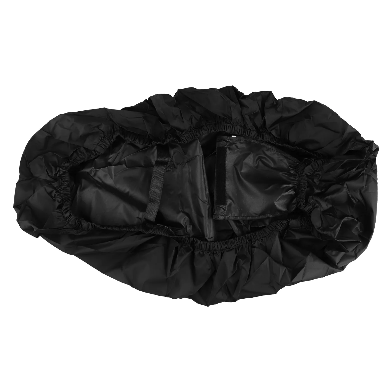 Motorcycle Rain Seat Cover Universal Flexible Waterproof Saddle Cover Black Seat Cover Rain Resistant Car Seat Protective Cover