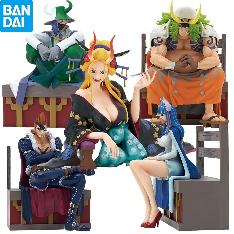 Bandai Ichiban Kuji One Piece Beast Pirates Tobi Roppou Ulti Page One Sasaki Maria Anime Figure Action Model Collectible Toys