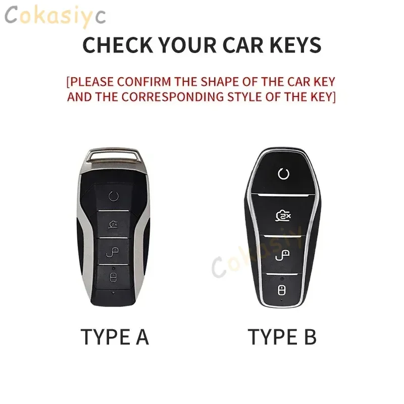 Car Key Case Cover For BYD Song PRO Han EV Max Tang DM 2018 Qin PLUS Generation Suede Car Keychain Interior Accessories
