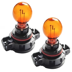 1 Pair 100% Original PG20-4 PSY24W Halogen Lamp For VW Golf Passat BMW Audi Front Turn Signal Lights Amber 12V 24W No Error