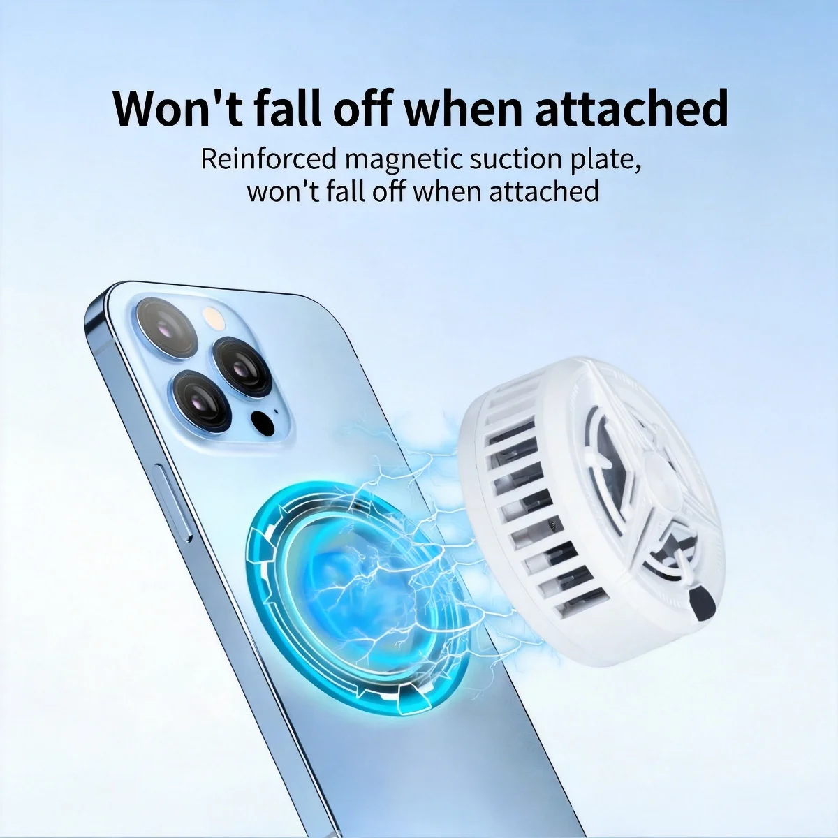 Magnetic Semiconductor Cooling Plate Heat Sink Expend for Cooling Fans Gaming Cell Phone Cooler Radiator Radiating Sticker