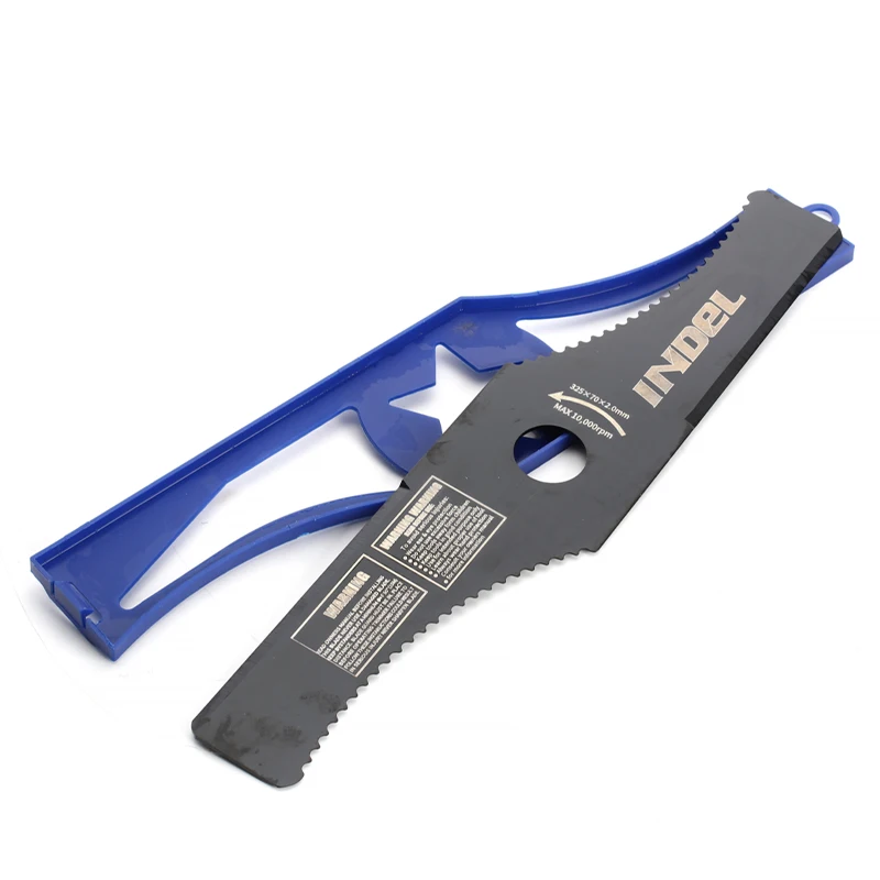Accessori per tosaerba con lama per tosaerba Indell da 13 pollici seghettati da 2,0 mm con una sola parola scimitarra addensata