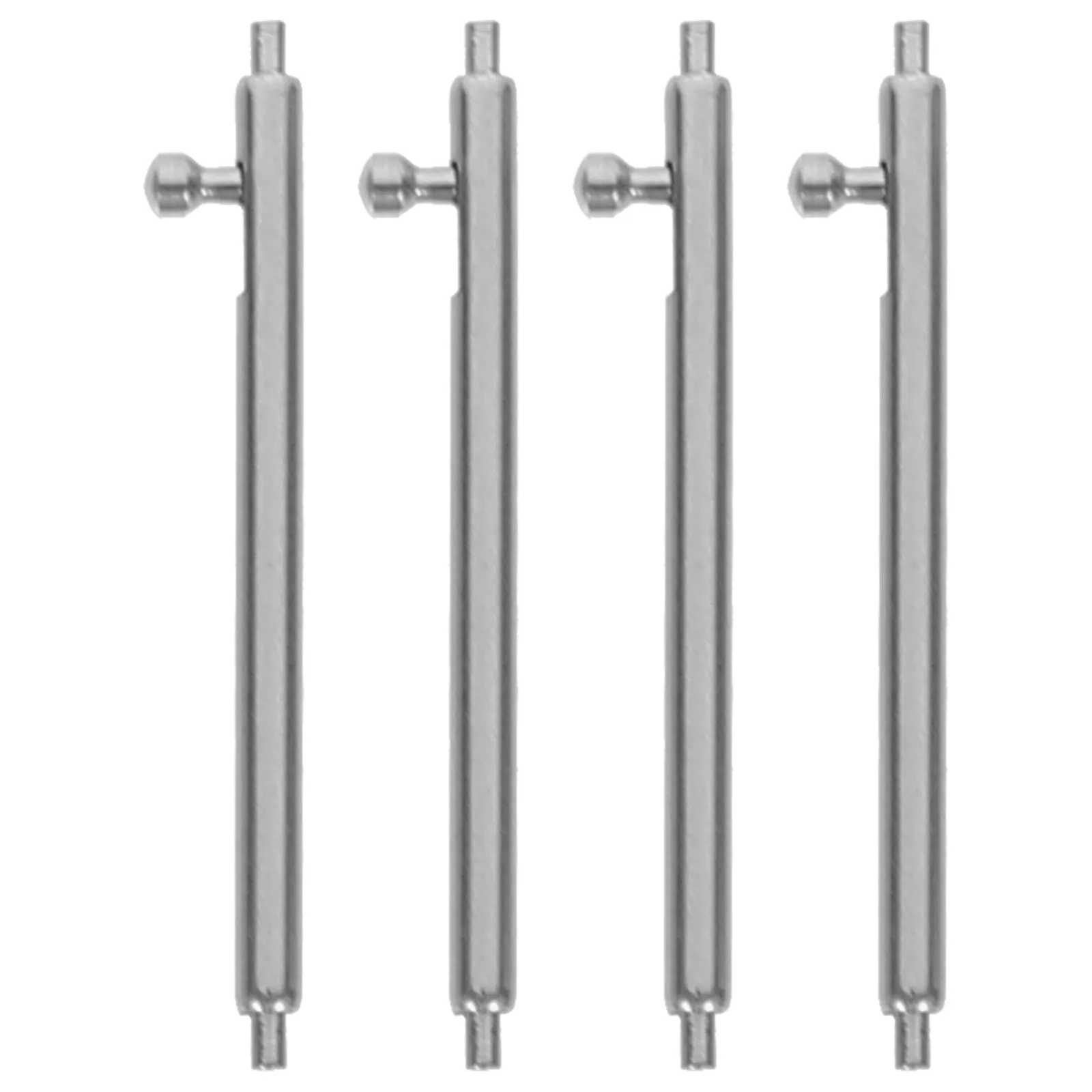 4Pcs Quick Release Spring Bar Replacement Watch Removal Tool Heavy Duty Handle Small Fork End Stainless Steel Band