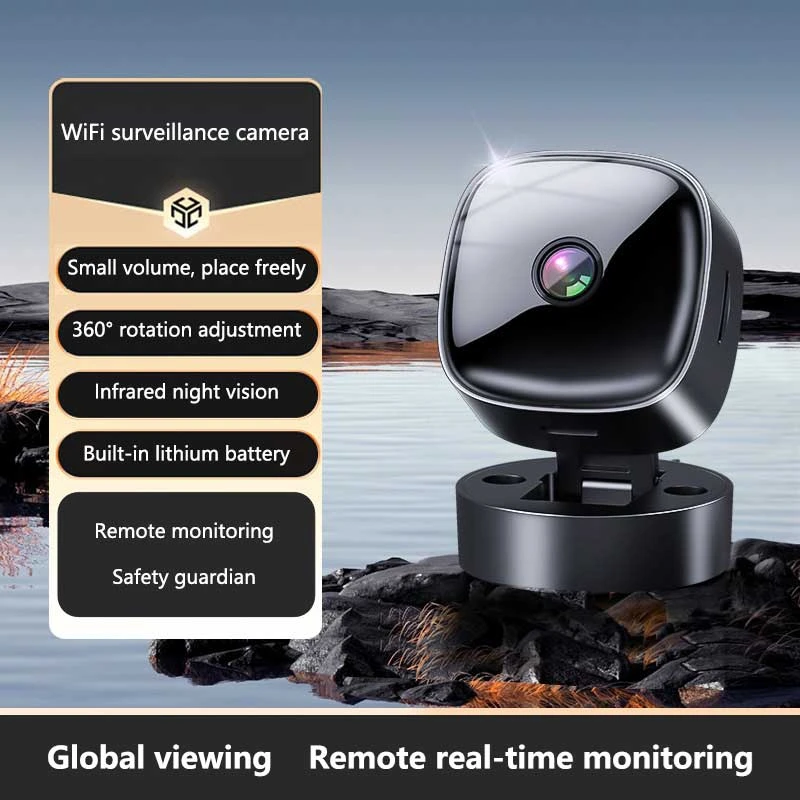 샤오미 S1 무선 HD 보안 카메라 360 °   애완동물 아기 가정 안전을 위한 전체 화면 WiFi 야간 투시경 실내 실외 원격 모니터